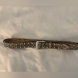 McBling Cheetah y2k belt